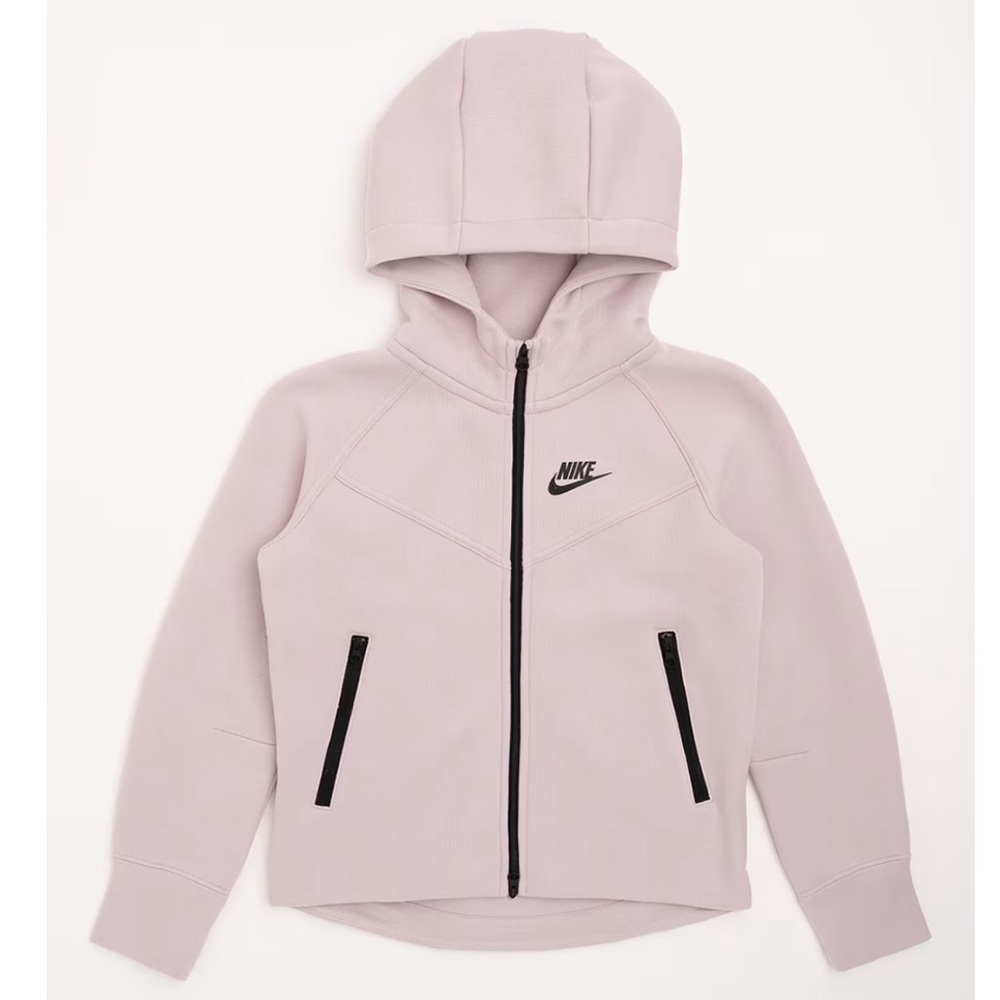 Nike Tech Fleece Zip Up in Platinum Violet